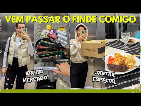 VLOG | UM FINAL DE SEMANA COMIGO!