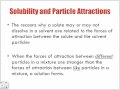 Factors Affecting Dissolving Rates