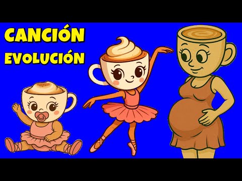 CANCIÓN DE BAILARINA CAPUCHINA VS EVOLUCIÓN DE 0 A 100 AÑOS / Animación Italian Brainrot español