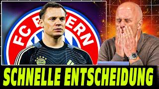 BAYERN: ENTSCHEIDUNG von NEUER - TRAINER-HAMMER bei LIVERPOOL | TRANSFER UPDATE