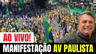 🚨 AO VIVO! Manifestação na Av. Paulista em apoio ao Bolsonaro - 7 Setembro