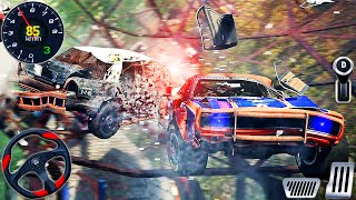 TRAIL OUT: Survival Races Simulator 3D - Car Crash Beam Derby Extreme Racing - PC GamePlay