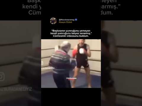 DEDEYİ HAFİFE ALMAMASI GEREKTİĞİNİ ÖĞRENİYOR #boks #komedi #komikvideolar #spor #keşfetbeni