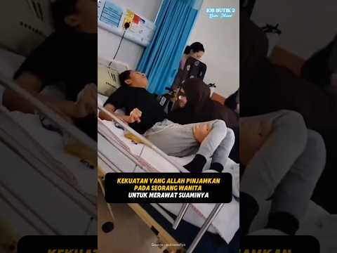 Pasangan dunia akhirat #setia #suami #istri #sakit #sabar #ikhlas #inspirasi #tulus #sholehah #cinta