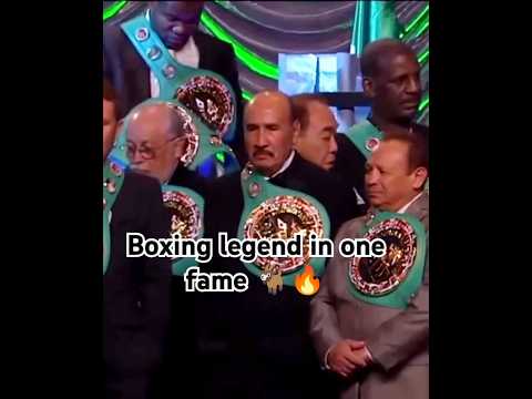 All Boxing legend in one fame 🔥🐐#boxing #shadowboxing #miketyson #boxingtraining #shorts #trend #