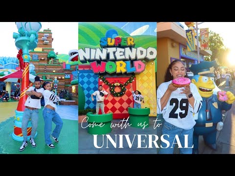 Weekly vlog! Went to Super Nintendo world + Cosm sports dome | jasmeannnn