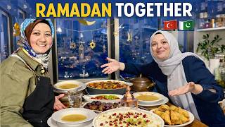 A Real Turkish Iftar at Home 🇹🇷 Cooking with ⁨@TurkanAtay⁩