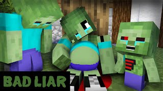 MONSTER SCHOOL : ZOMBIE SAD LOVE BAD LIAR - MINECRAFT ANIMATION