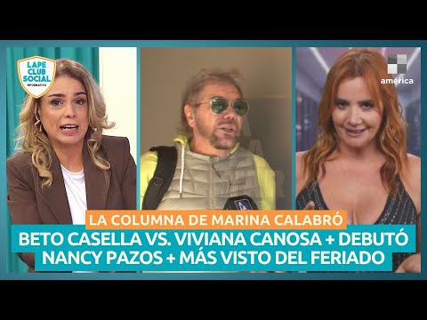 📺 ¿VIVIANA CANOSA SE QUEDA SIN PROGRAMA?+ DEBUTÓ NANCY PAZOS: LA COLUMNA DE MARINA CALABRÓ