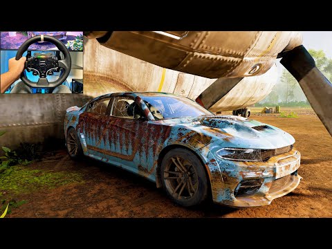 Rebuilding 1500HP Dodge Challenger SRT Hellcat - Fast X | Forza Horizon 5 | Moza R9 gameplay