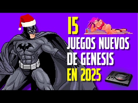 Los 15 juegos mas esperados de Genesis EN 2025!! (Homebrew - Mega Drive)