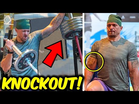 *NEW* USYK TRAINING TO K.O DANIEL DUBOIS IN REMATCH *LEAKED SPARRING FOOTAGE*