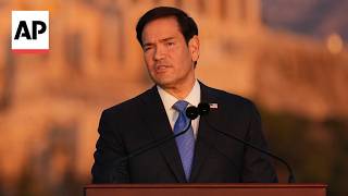 YouTube video thumbnail: Marco Rubio Urges Europe to Defend Western Values and Strengthen Alliance With US
