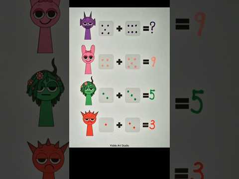 Sprunki Dice Math class ๐ฒ #shorts #viral #trend
