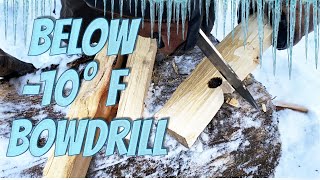 Is Friction Fire Below 0 Feasible?