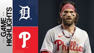 Philadelphia Phillies vs Detroit Tigers Full Game Highlights - June 26, 2024 | 2024 MLB Highlights