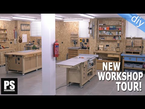 Tour of Paoson Woodworking's Workshop (2024)