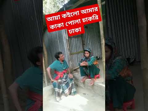 আয়া কইলো আমার কাকা পোলা চাকরি ঢাকা #viralvideo #viralreels #viralshort #viralshorts #viralvideos