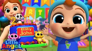 Baby John's Birthday Party Fun! | BABY JOHN™ Playtime Kids Songs & Nursery Rhymes | Little Angel