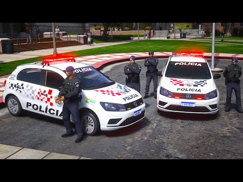 FACULDADE DO CRIME: RONDA ESCOLAR - PMESP | GTA 5 POLICIAL