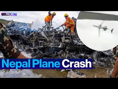 Footage Appears To Show Nepal Plane Falling From Sky