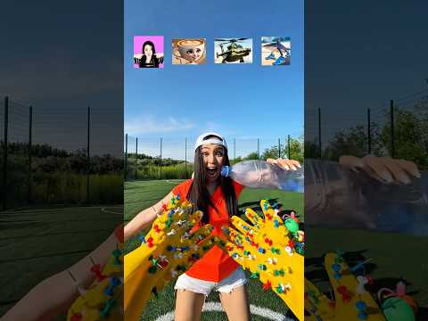 ASMR ball experiment with M&M SOAP WATER SOUSE