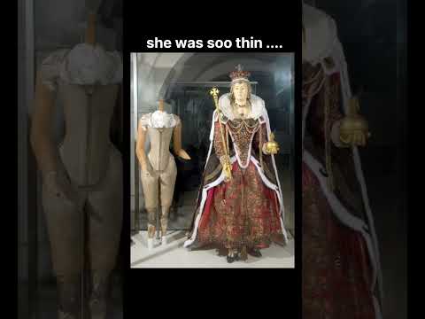 Queen elizabeth I thin waist #shorts #art #painting #history