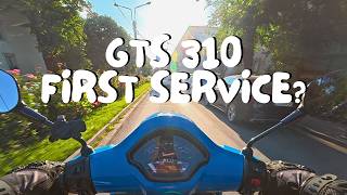 VESPA GTS 310 FIRST SERVICE 1000 KM - HERE'S WHAT THEY DID!