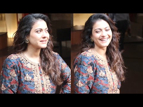 Kajol Promotes Her Upcoming Film Maa In New Delhi