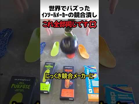 インソールメーカーの競合潰し