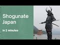 Japanese Shogunate and Daimyo History