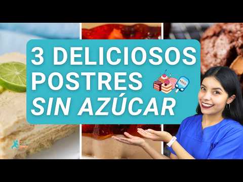 Postres para personas con diabetes