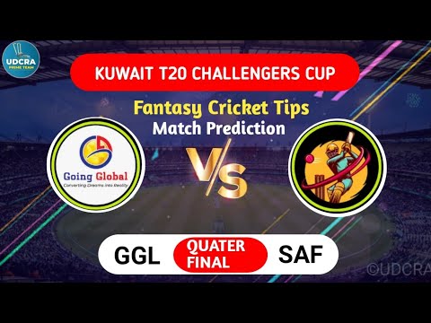 GGL vs SAF Fantasy Dream11 Prediction, GGL vs SAF 2024, GGL vs SAF Kuwait T20 Cup Match Prediction