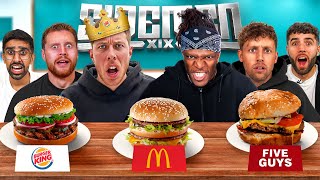 SIDEMEN RANK THE WORLD'S BEST BURGER