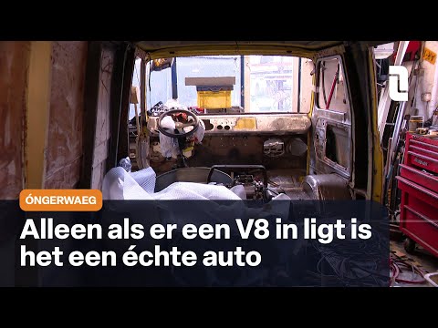 Óngerwaeg is dol op een V8 in Berkelaar