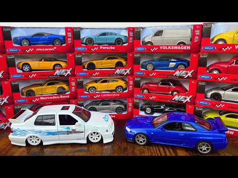 Which Welly Car Is The Fastest? 🚗💨 Diecast Unboxing & Race!