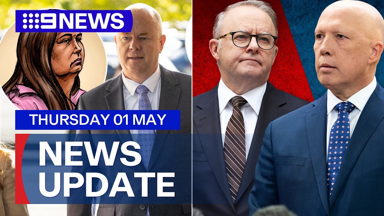 Estranged husband takes stand in mushroom trial; Two days until federal election | 9 News Australia