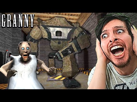 NUEVO PASADIZO SECRETO Y FINAL DEL ROBOT !! - GRANNY