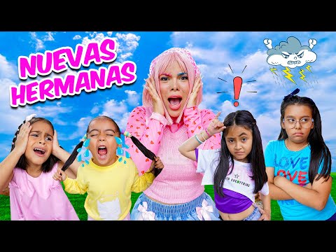 NUEVAS HERMANAS LLEGAN A MI CASA😱 *las mini influencers*