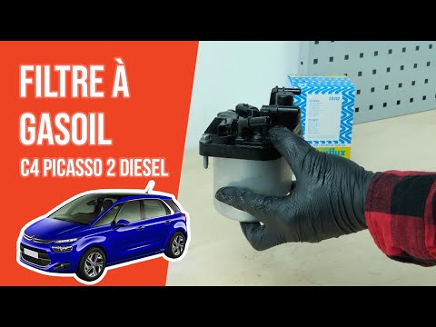 Changer le Filtre à Gasoil C4 Picasso 2 1.6 HDI ⛽