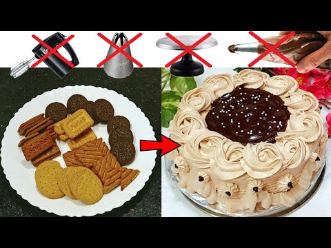 Chocolate Cake👉 No Oven,No Maida,No Tools,No Egg | Whipping Cream Problem Solve | Easy Lockdown Cake