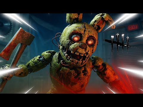 ¡SPRINGTRAP es LETAL con ESTA BUILD! 🔥 Lanzamientos ÉPICOS en el MAPA de SAW | DBD X FNAF