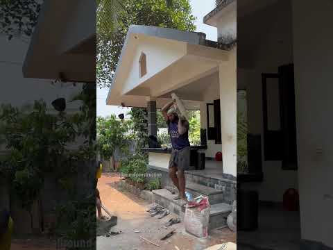 Concrete റാക്ക് അലുവ പോലെ മുറിച്ചപ്പോൾ#youtube #shorts #construction