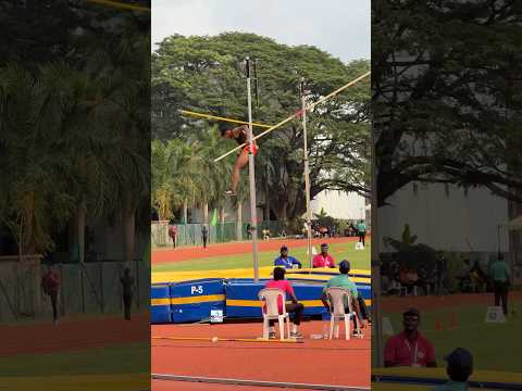 5.10meter 🫨 POLEVAULT 28th National Federation cup kochi 2025 #reels #speed #army