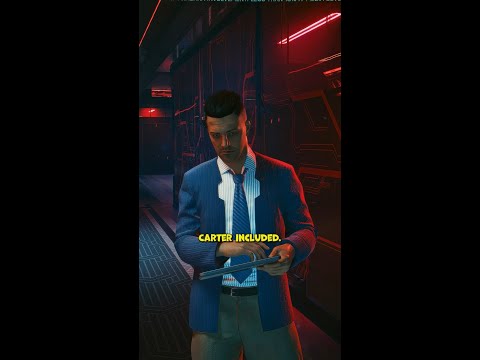 Carter Smith and the Tragic Corpo Secret in Cyberpunk #cyberpunk2077