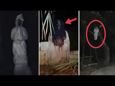 POCONG DAN KUNTILANAK ASLI ! 7 PENAMPAKAN HANTU TERSERAM DAN TERJELAS YANG TERABADIKAN KAMERA