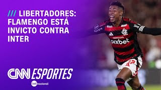 Flamengo está invicto contra Internacional pela Libertadores | LIVE CNN