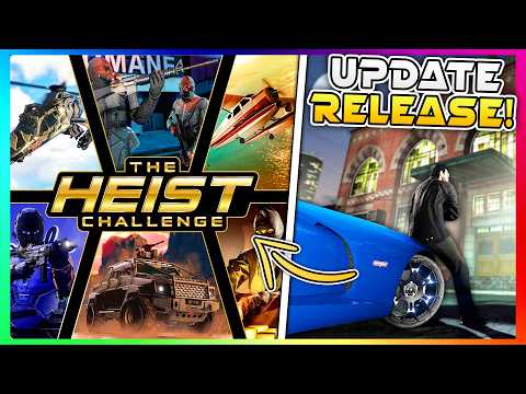 GTA Online - Winter Update RELEASE bekannt, Gratis DLC Fahrzeug & Heist Challenge! GTA+ im November