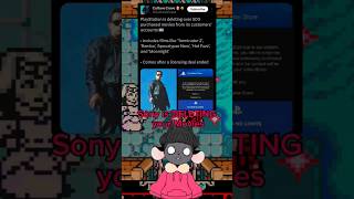 Playstation is DELETING your Movies | #gamingdrama
