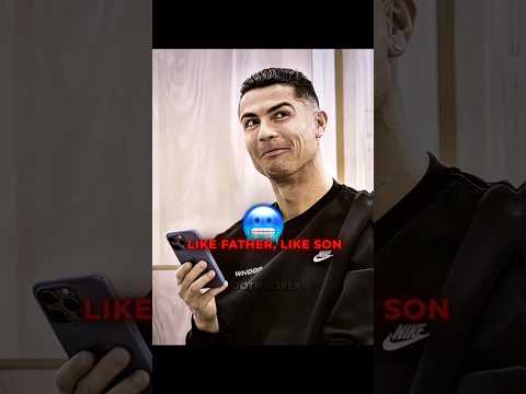 Ronaldo crazy Reaction to Ronaldojr#ronaldo #football #fifa #ronaldojr #shorts